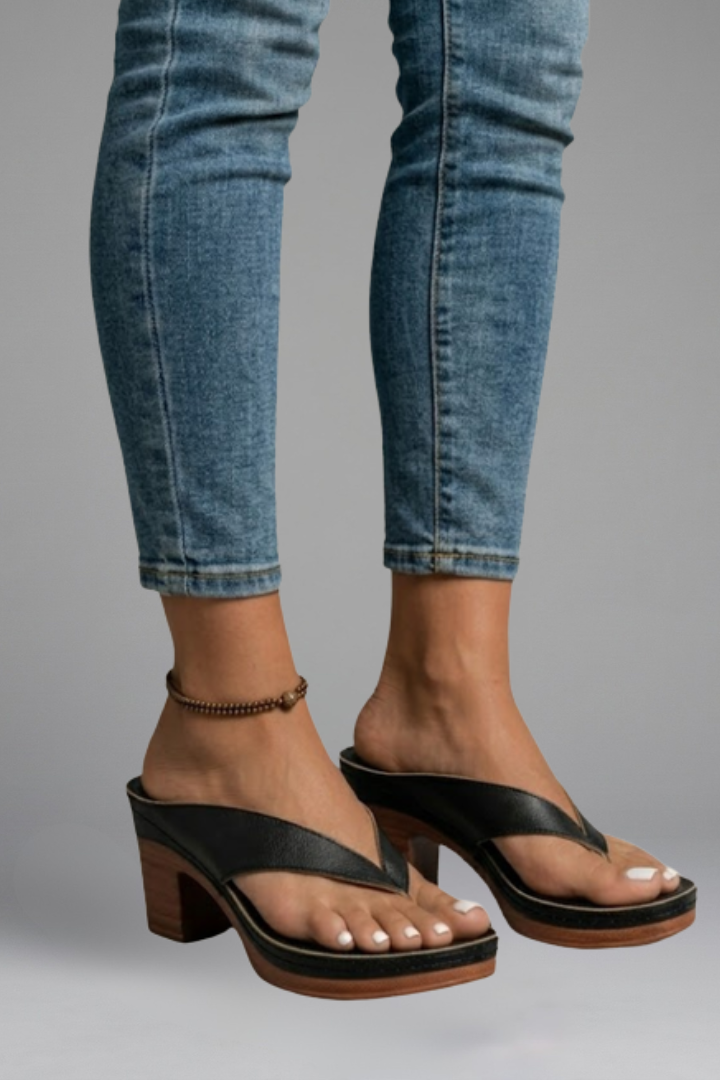 Uma | Block-Heel Sandals