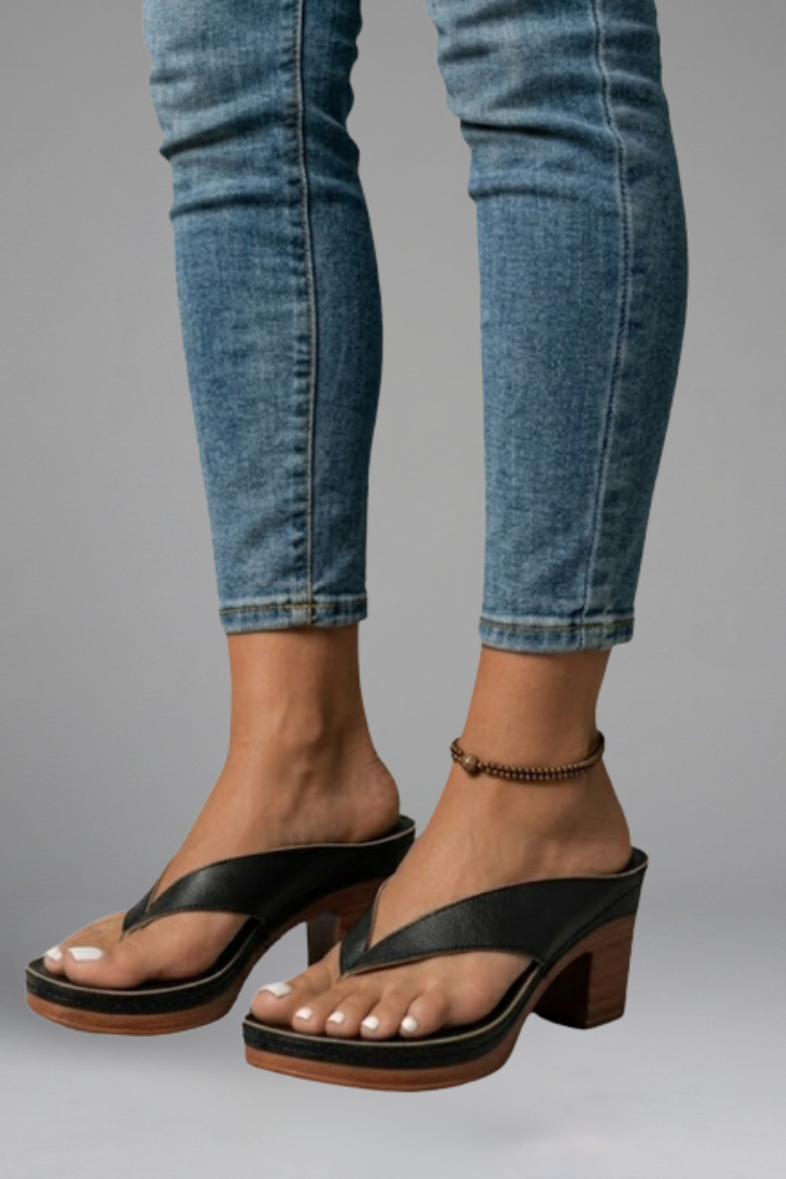 Uma | Block-Heel Sandals