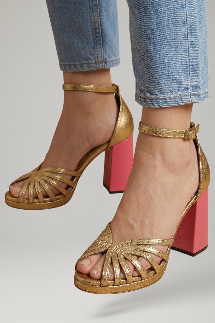 Kim | Block-Heel Sandals