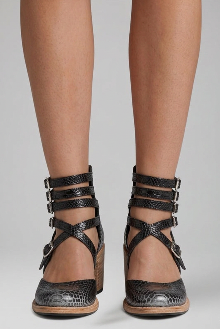 Tia | Buckle Sandals
