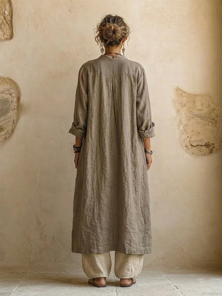 Natural 3-Piece Set - Premium Cotton and Linen Blend