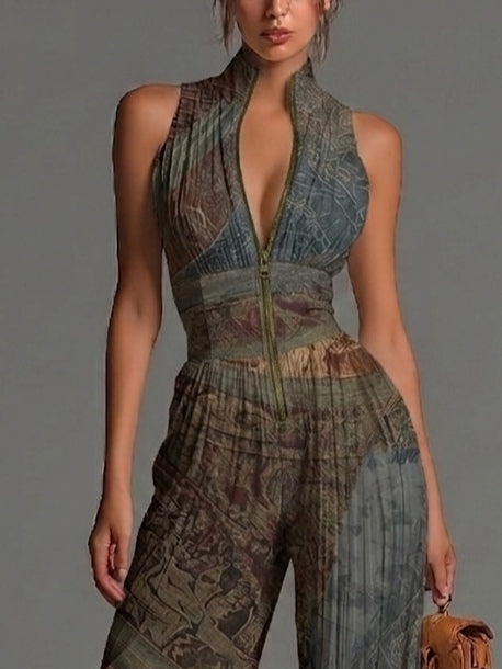 Ethnavia | Jumpsuit Stampa Etnica Boho