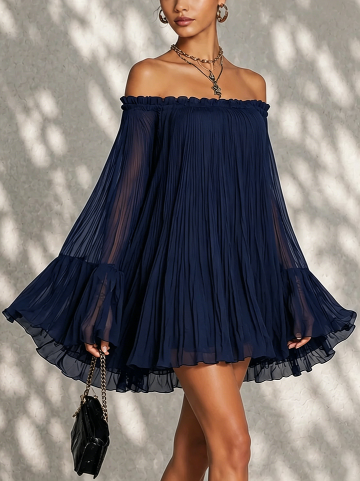 Ondine | Mini Ruffle Dress - Helen & Olivia Manhattan