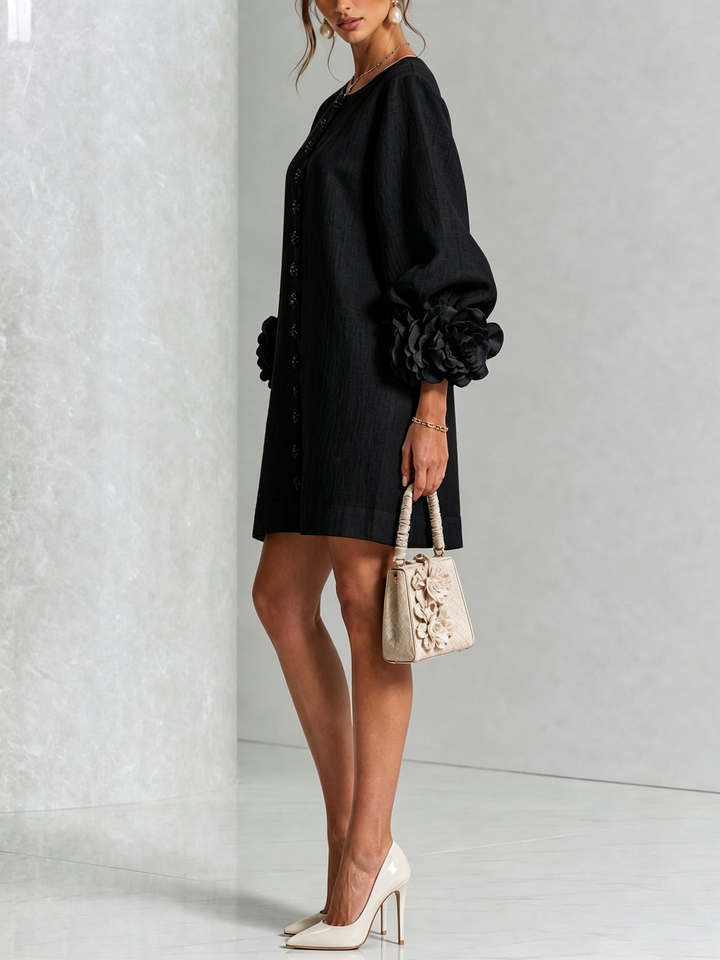 Rosaline | Effortless Button-Down Mini Dress