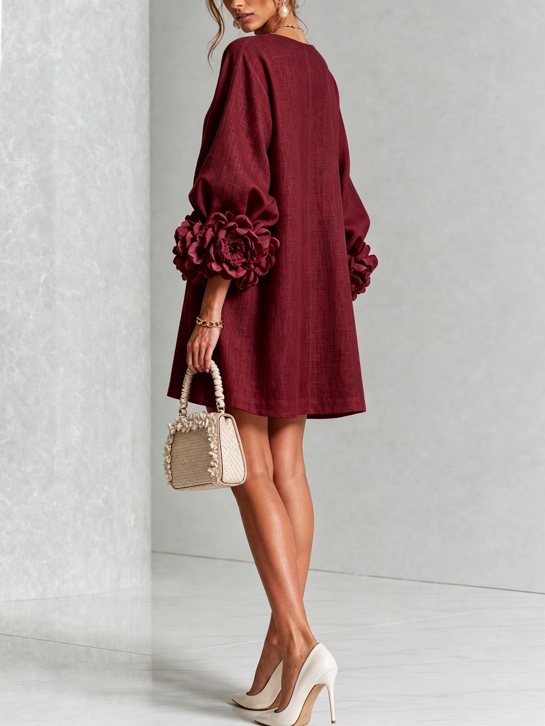 Rosaline | Effortless Button-Down Mini Dress