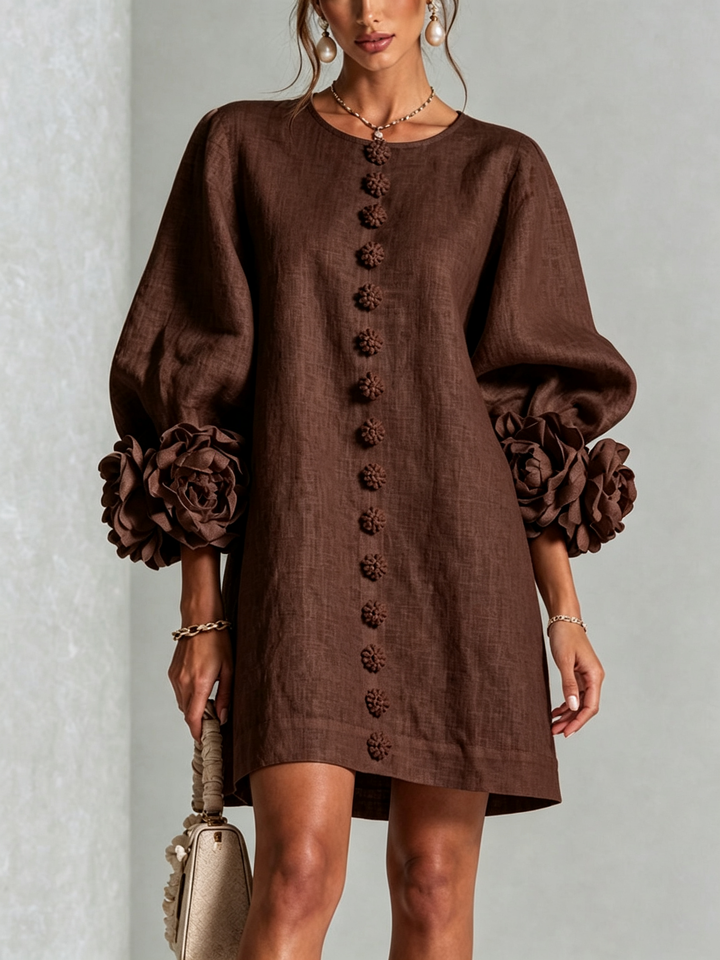 Rosaline | Effortless Button-Down Mini Dress