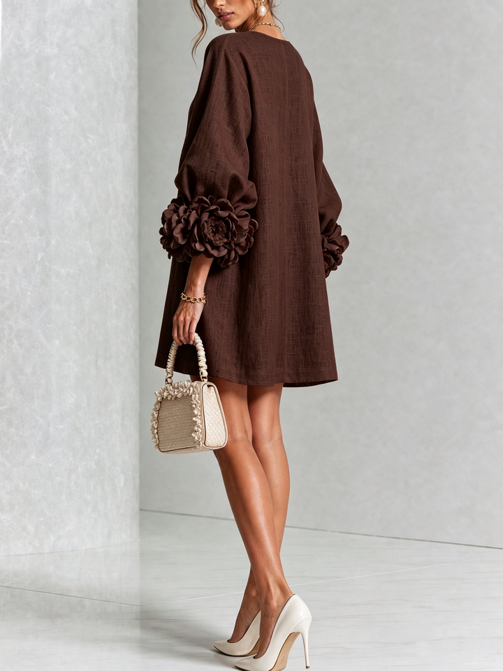 Rosaline | Effortless Button-Down Mini Dress