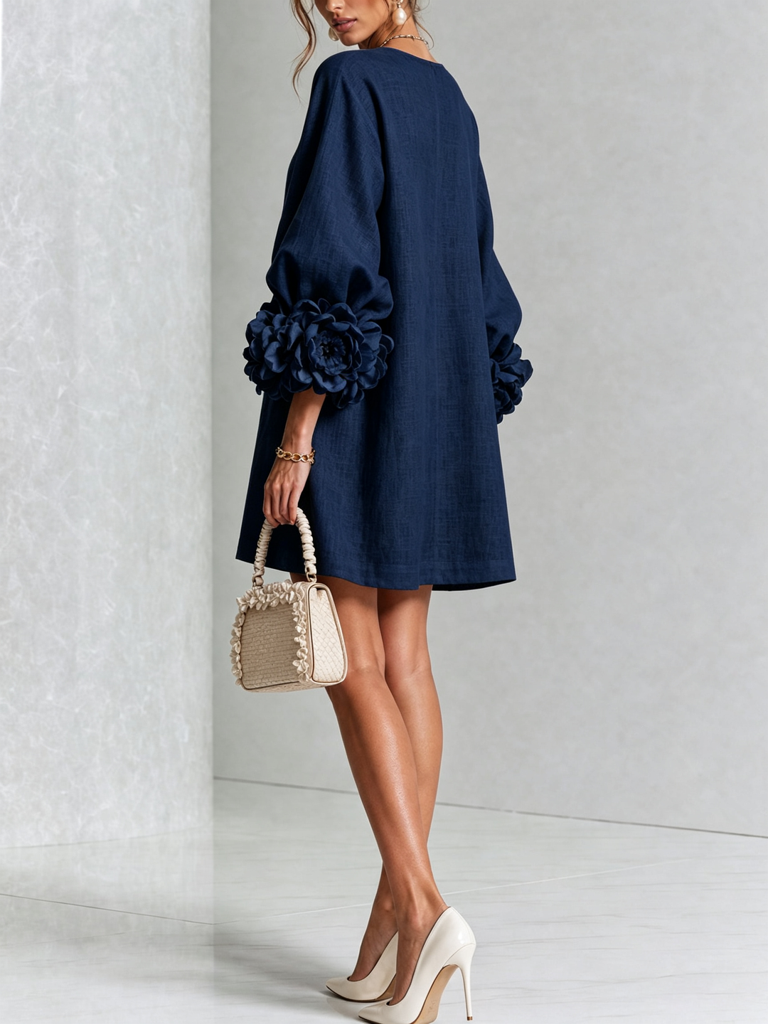 Rosaline | Effortless Button-Down Mini Dress