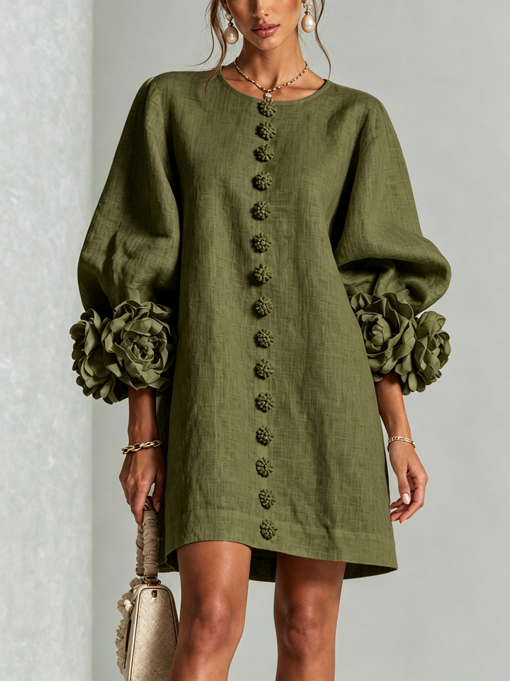 Rosaline | Effortless Button-Down Mini Dress