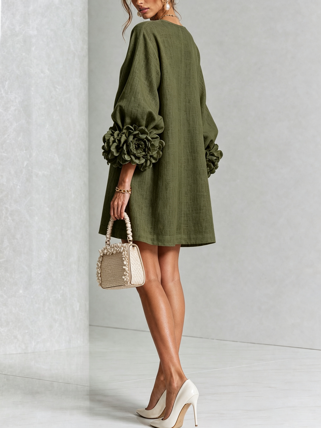 Rosaline | Effortless Button-Down Mini Dress