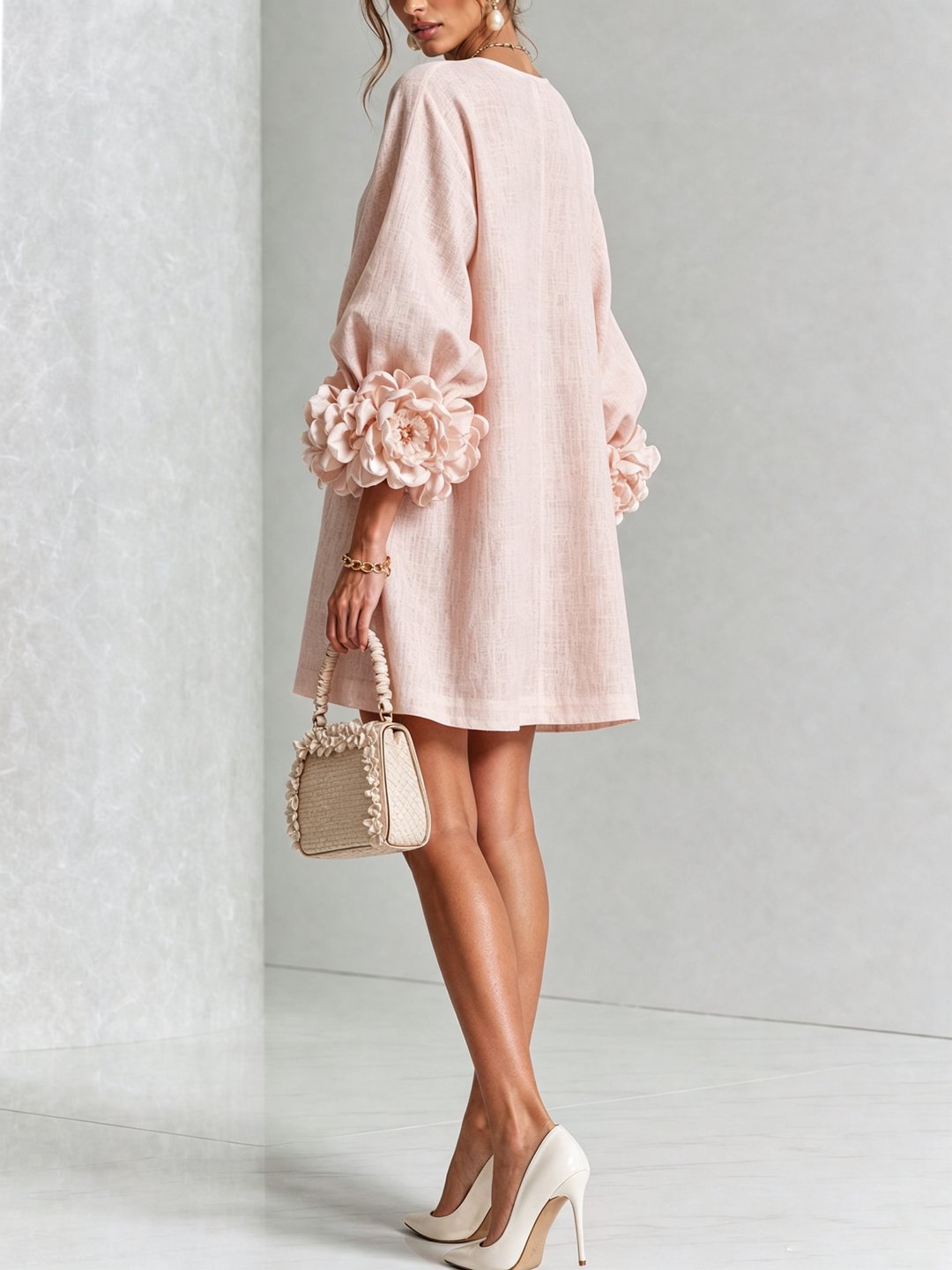 Rosaline | Effortless Button-Down Mini Dress