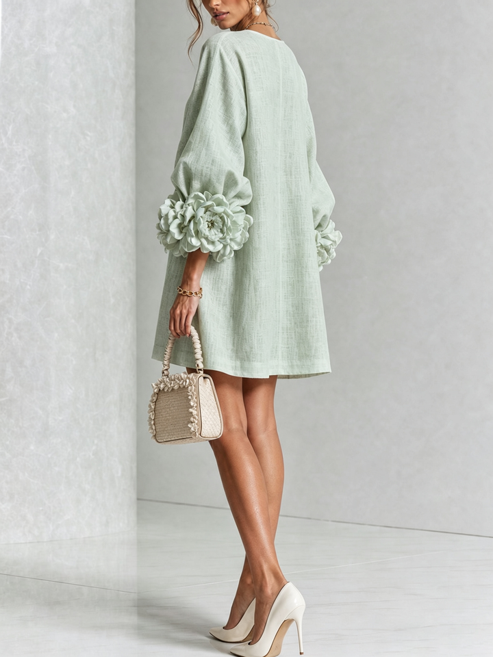 Rosaline | Effortless Button-Down Mini Dress