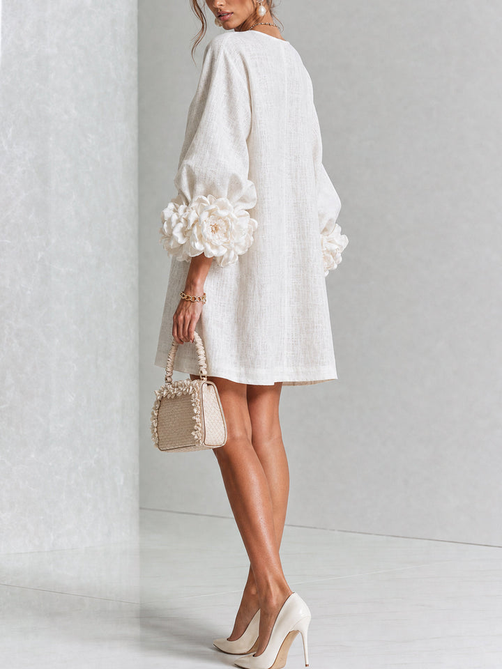 Rosaline | Effortless Button-Down Mini Dress