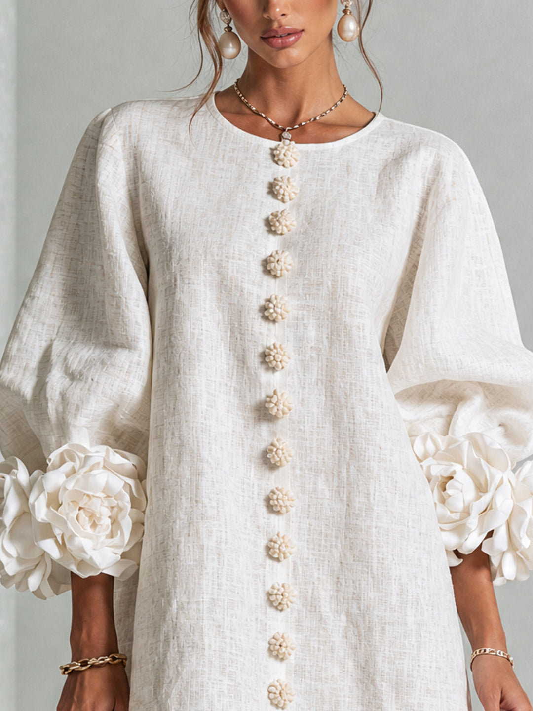 Rosaline | Effortless Button-Down Mini Dress