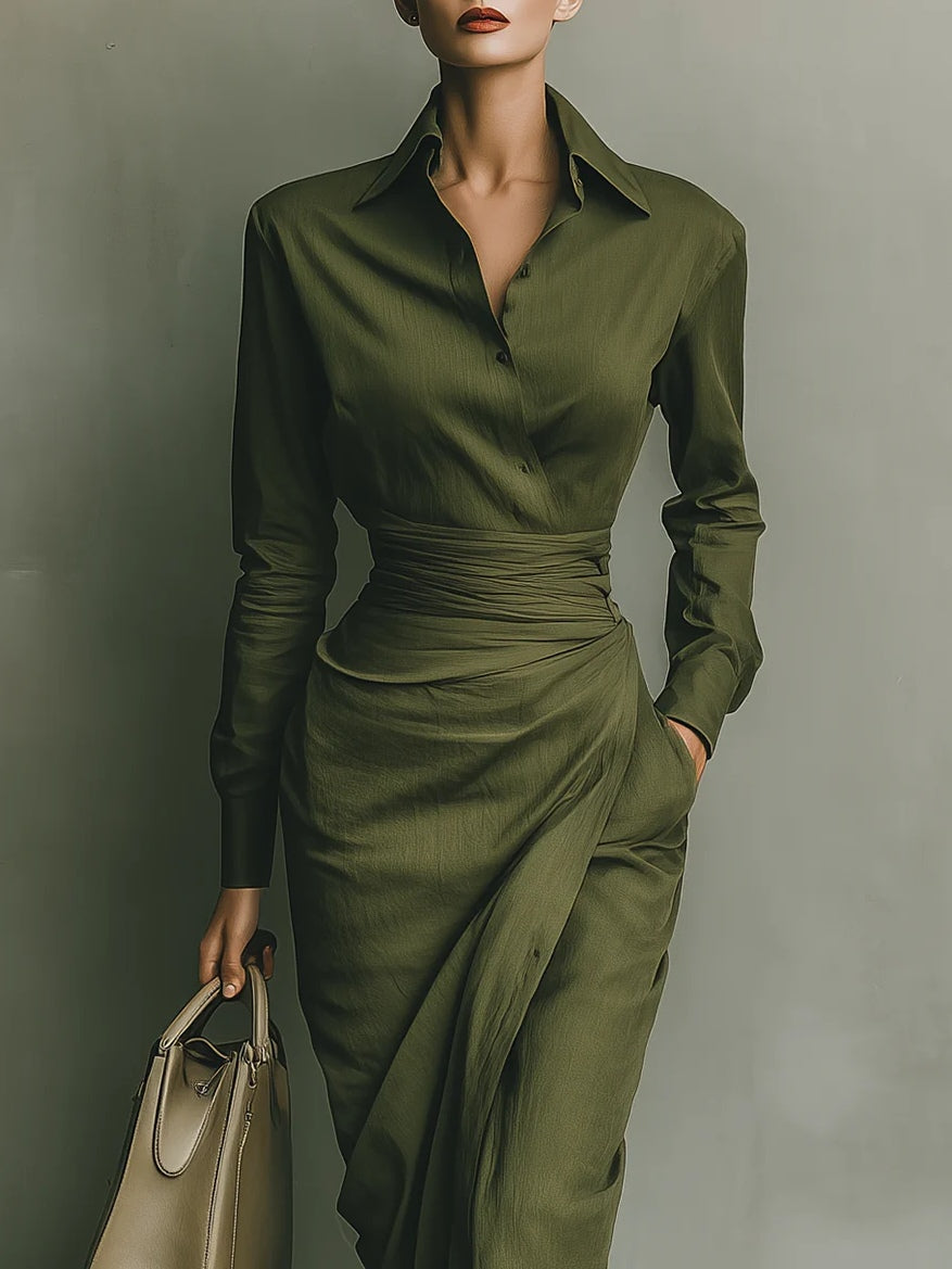 Caterina | Elegantes, figurbetontes Maxikleid - Helen & Olivia Manhattan