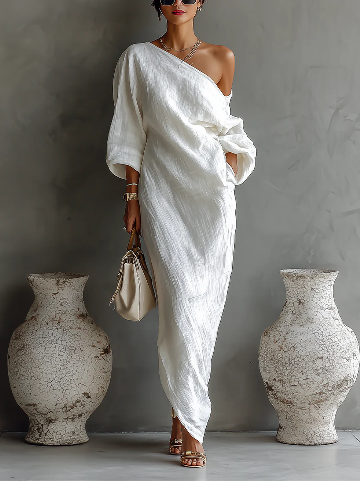 Beatrice | Maxi Dress One-Shoulder