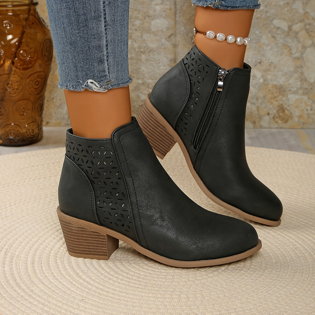 Agnès | Breathable Long-Lasting Comfort Ankle Boots