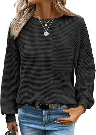 LIORA | Cozy Crewneck Sweater - Navy