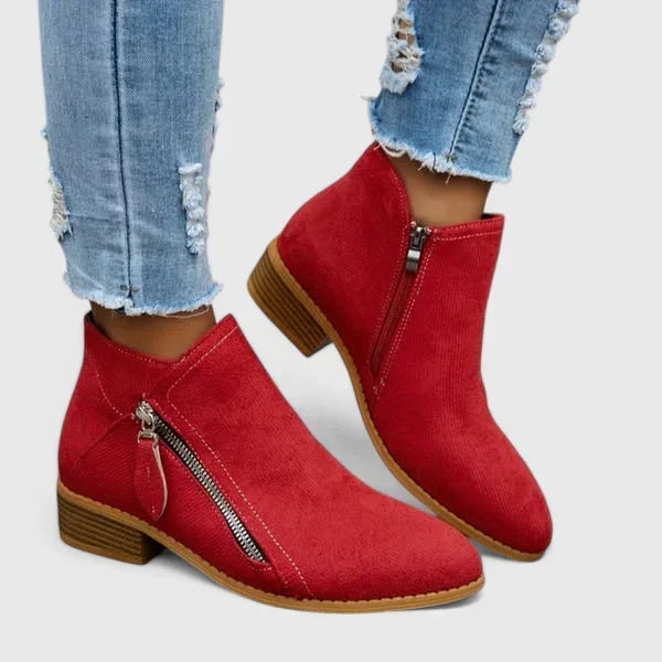 Ilaria | Vintage Design Comfort Boots - Helen & Olivia Manhattan