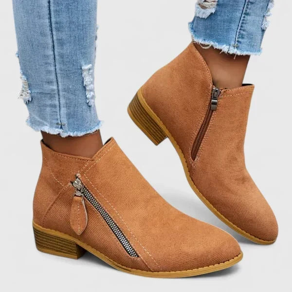 Ilaria | Vintage Design Comfort Boots - Helen & Olivia Manhattan