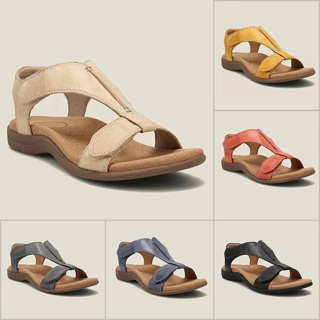 Finola | - Sandals Ergonomic Elegant - Yellow