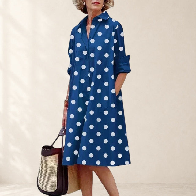 Paige - Elegant Dress With Pockets | PaigeT - Elegant Dress With Pockets