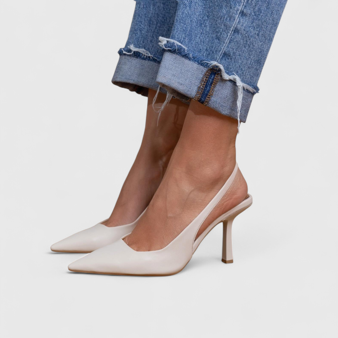 Bella | Women's Orthopedic Heels - White