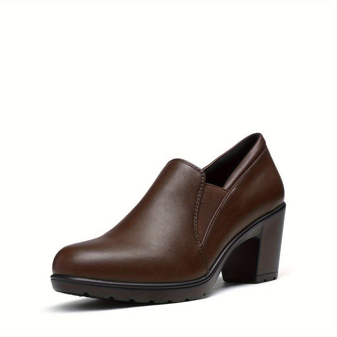 Margot | Comfort Block-Heel Loafers