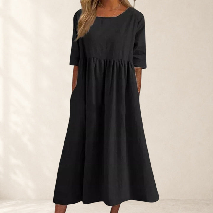 Haisley | Elegant Short-Sleeved Dress