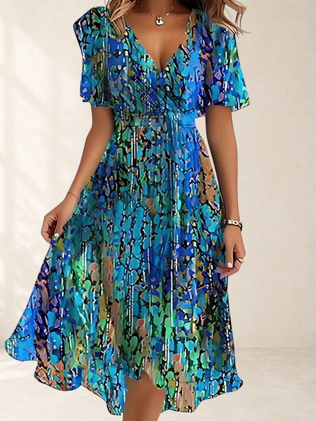 Matilda | Summer Dress With Belly Cover