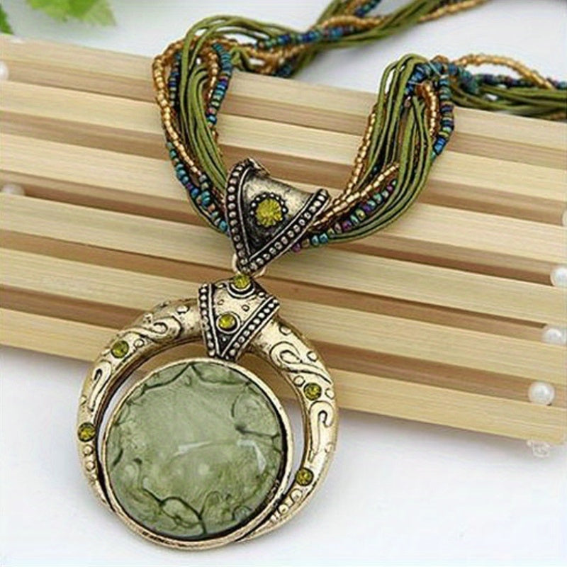 Necklace with Pendant Boho