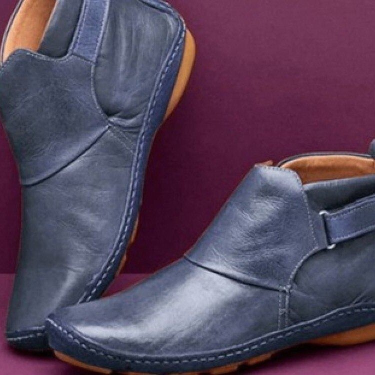Amaris Premium Comfort Winter Boots - Blue