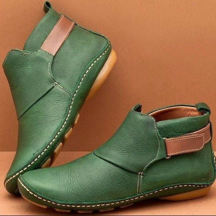 Amaris Premium Comfort Winter Boots - Green