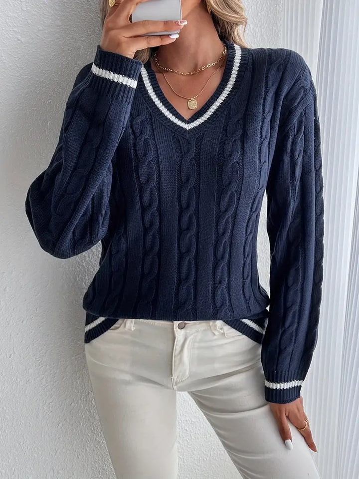 Molly | Classic Cable Knit Jumper
