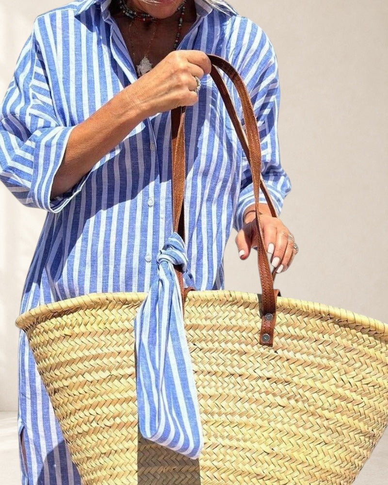 Ellen | Classic Striped Dress