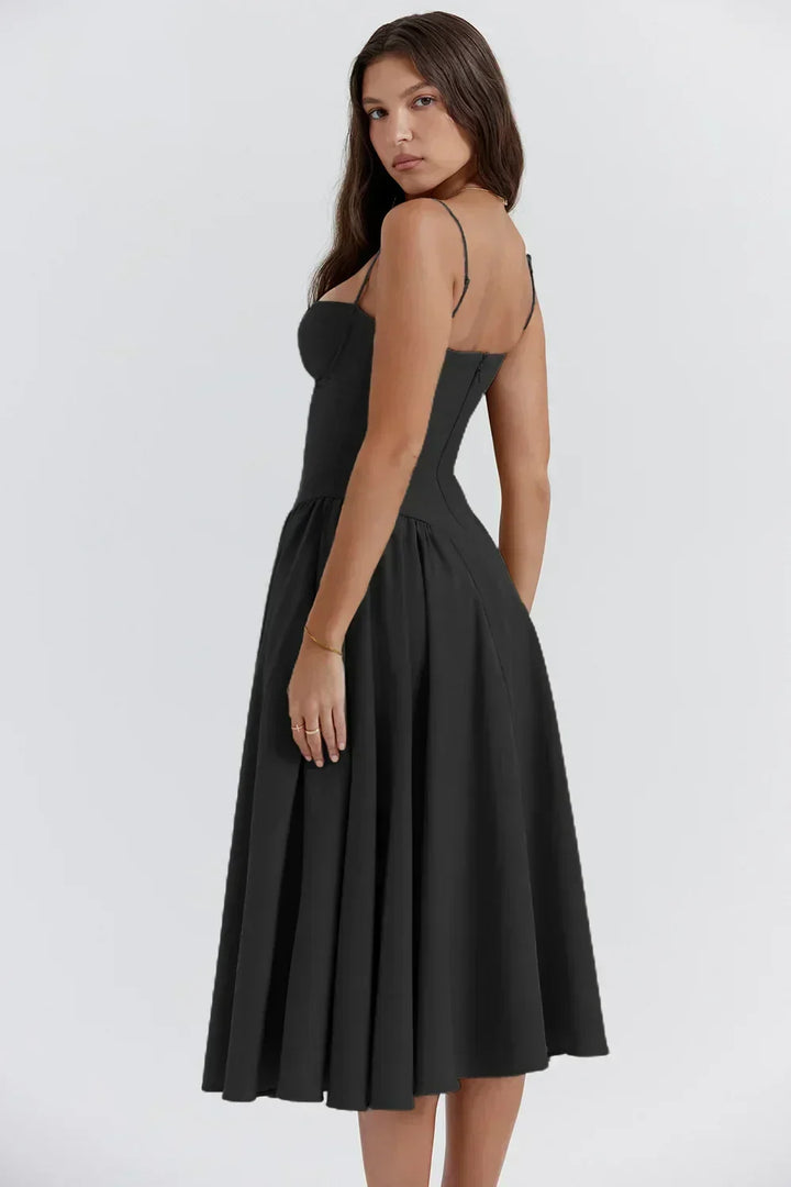 Calliope | Dress Midi with Bustier & Linea ad Un