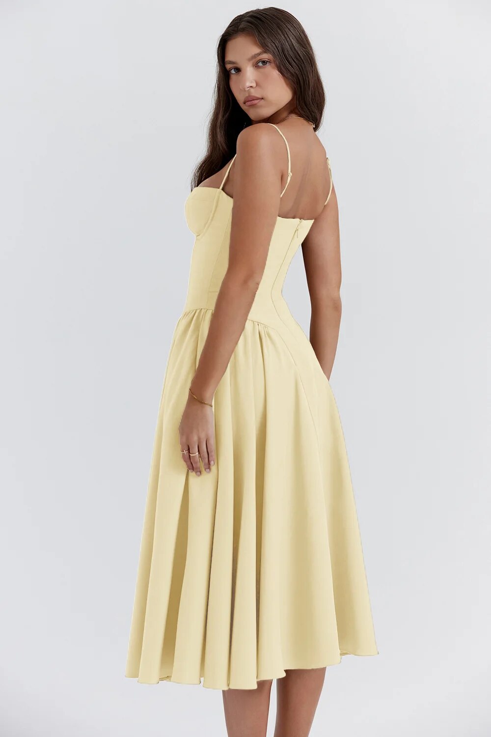 Calliope | Dress Midi with Bustier & Linea ad Un