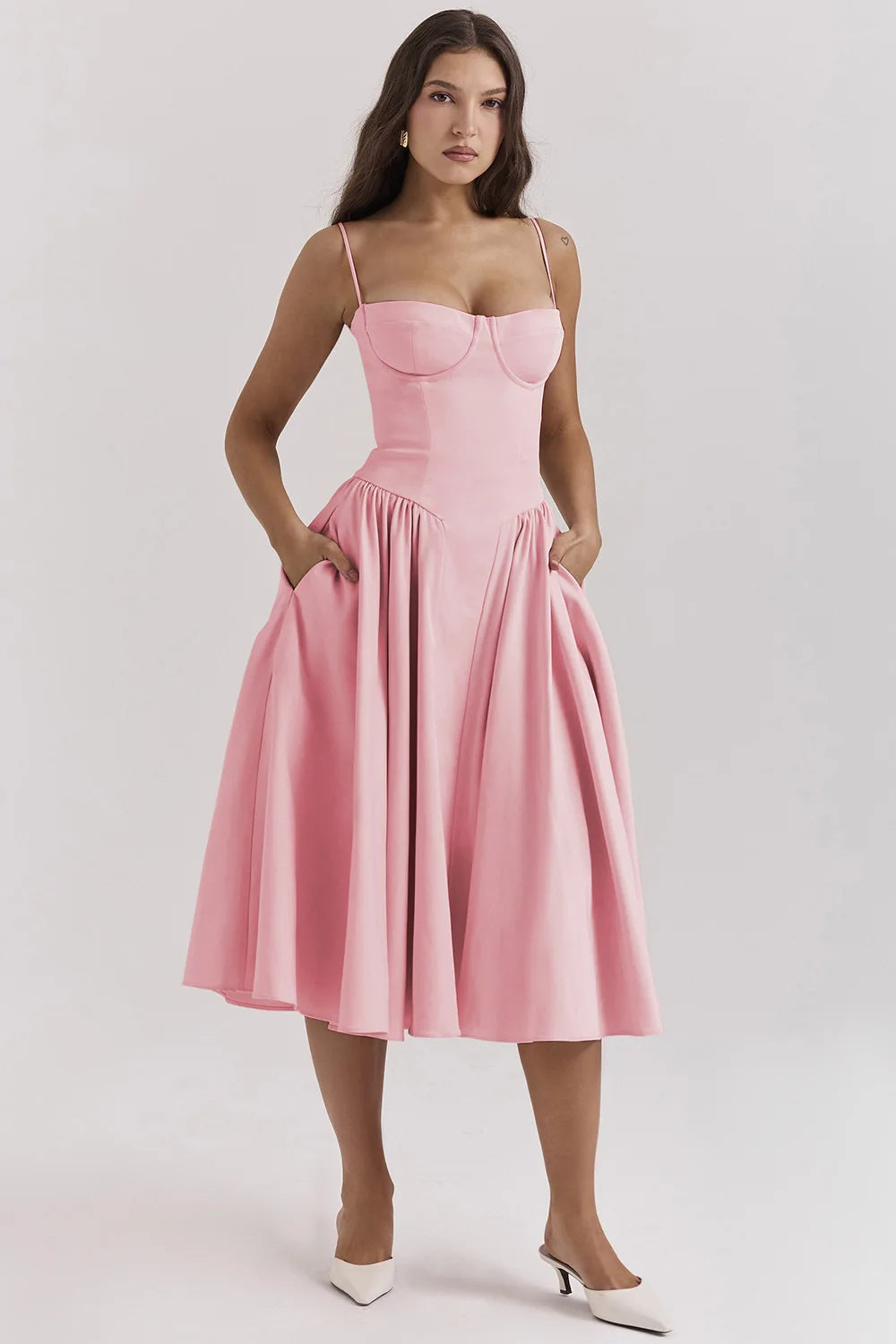 Calliope | Dress Midi with Bustier & Linea ad Un