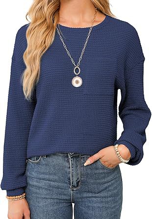 LIORA | Cozy Crewneck Sweater - Apricot