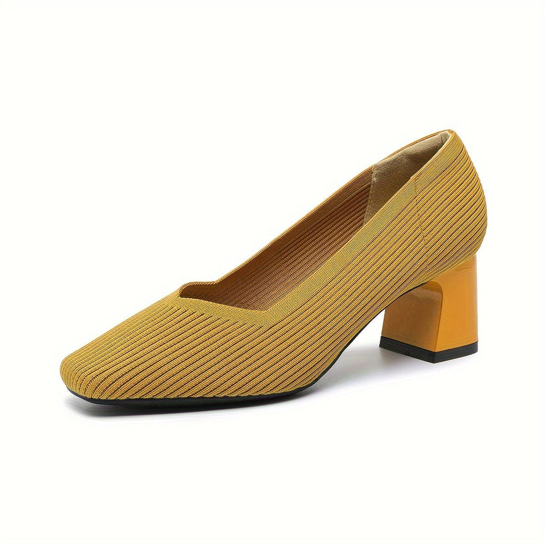Marie | Comfortable Platform Heels with Classic Elegance - 