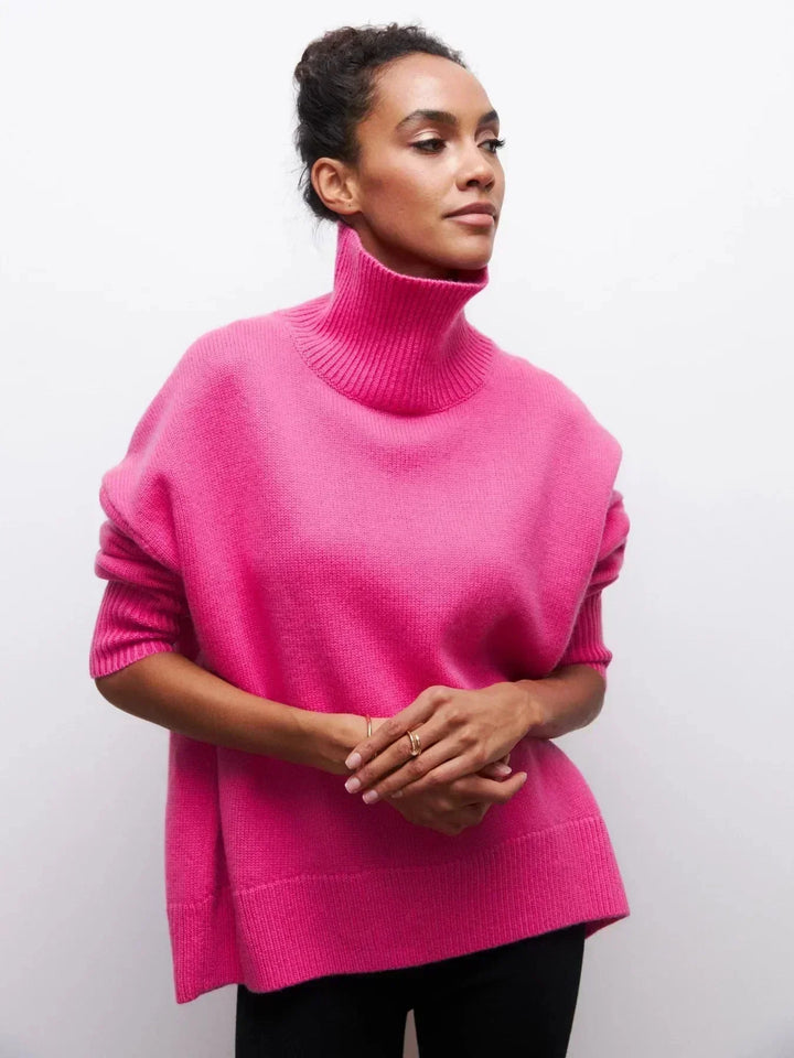 Cittra | Oversize a Coste Turtleneck Sweater