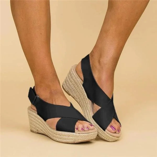 Clara | Espadrilles Ortopediche with Wedge