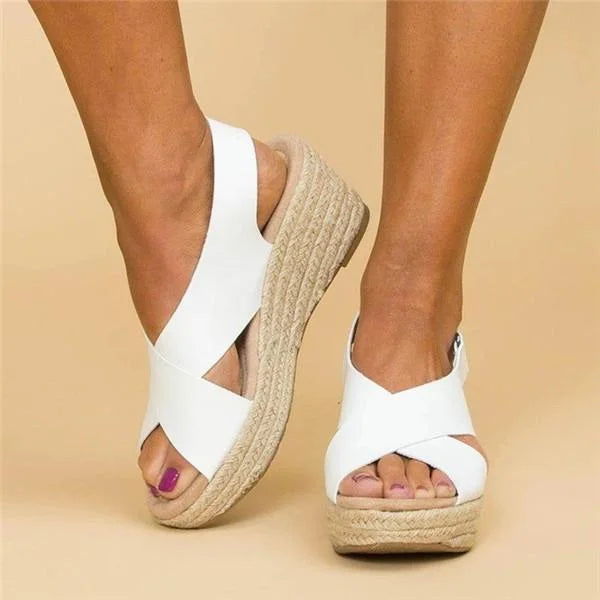 Clara | Espadrilles Ortopediche with Wedge