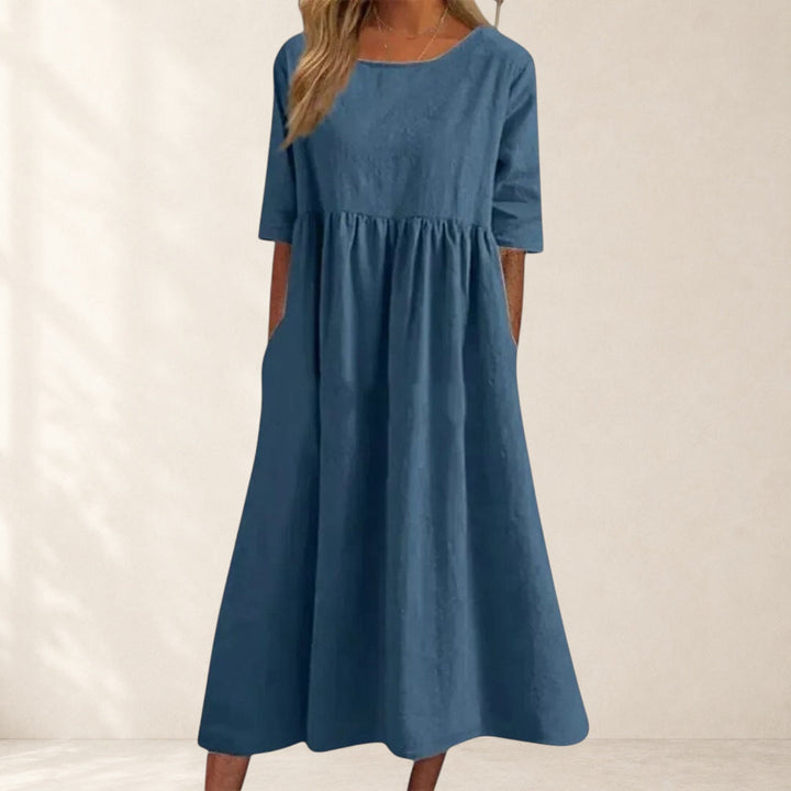 Haisley | Elegant Short-Sleeved Dress