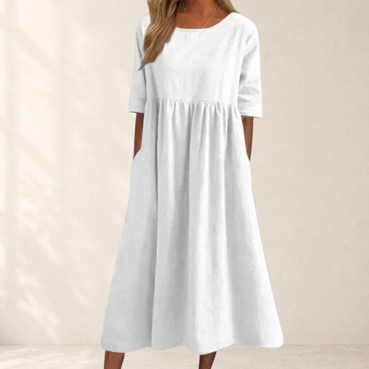 Haisley | Elegant Short-Sleeved Dress