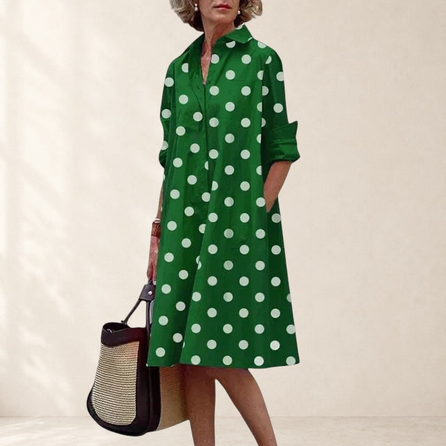 Paige - Elegant Dress With Pockets | PaigeT - Elegant Dress With Pockets