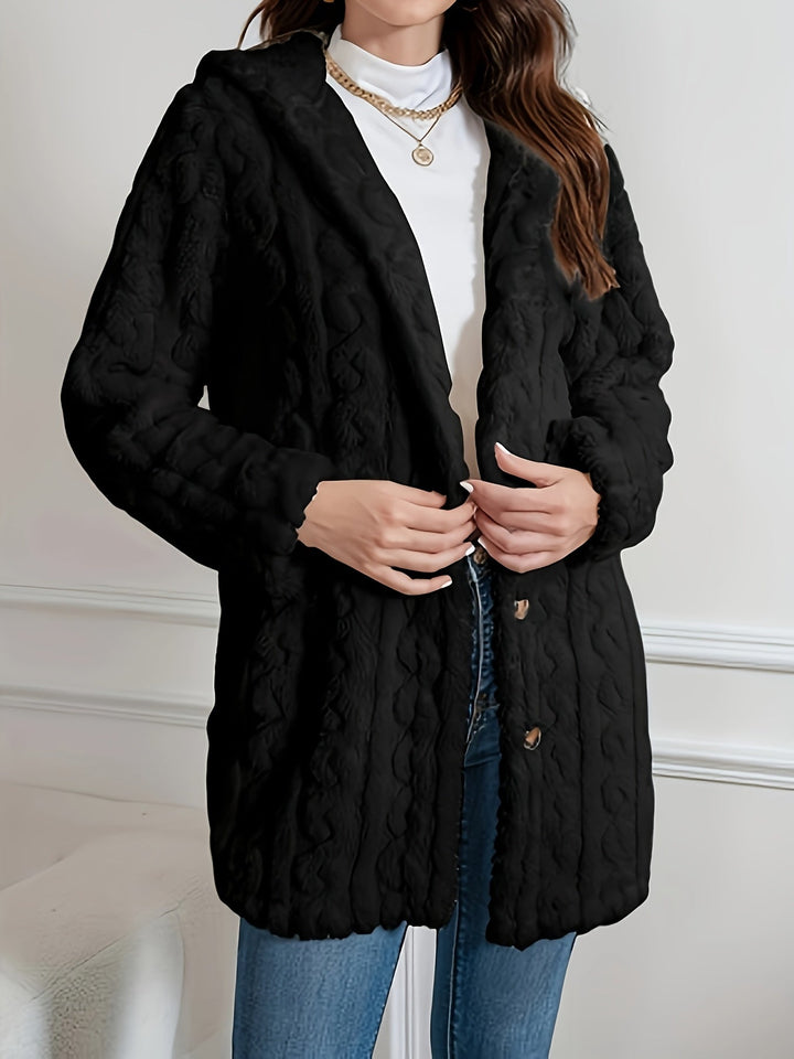 Josephine | Jacket Texturée Douillette - Blue