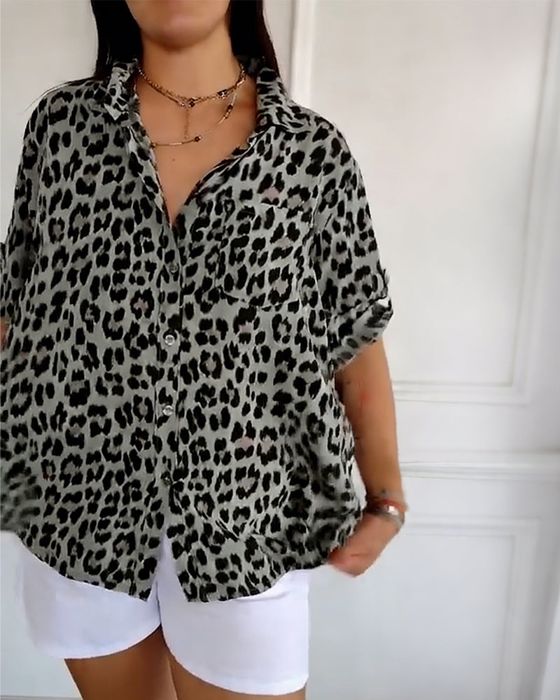 Susan | Leopard Stampa Blouse