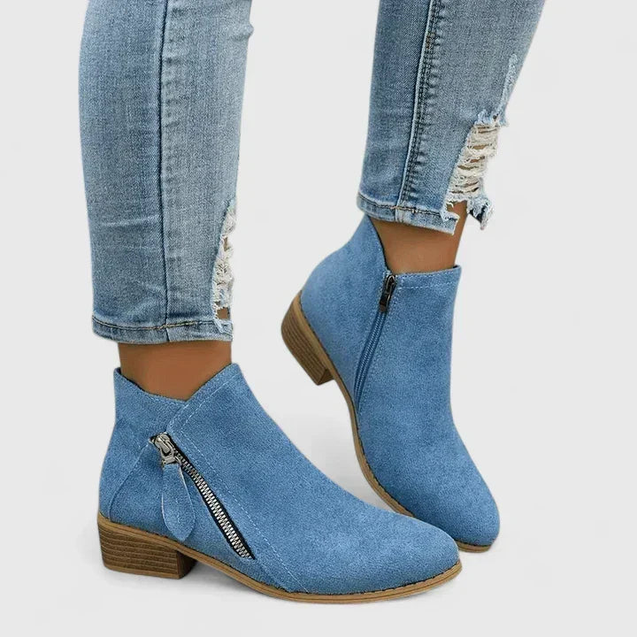 Ilaria | Vintage Design Comfort Boots - Helen & Olivia Manhattan