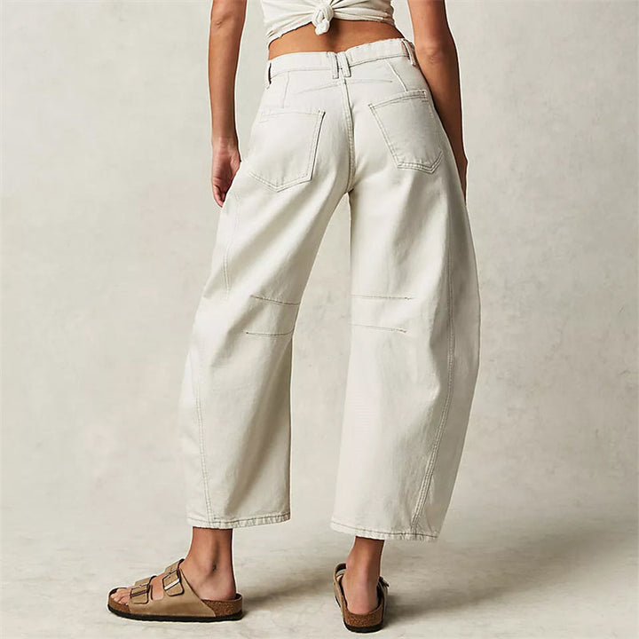 Bronwen | Moderno High Waist Barrel Leg Jeans